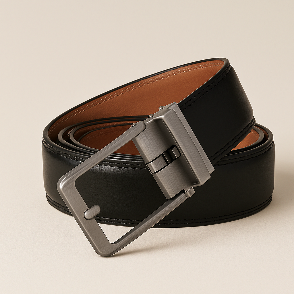 Classic Genuine Smooth Leather Belt