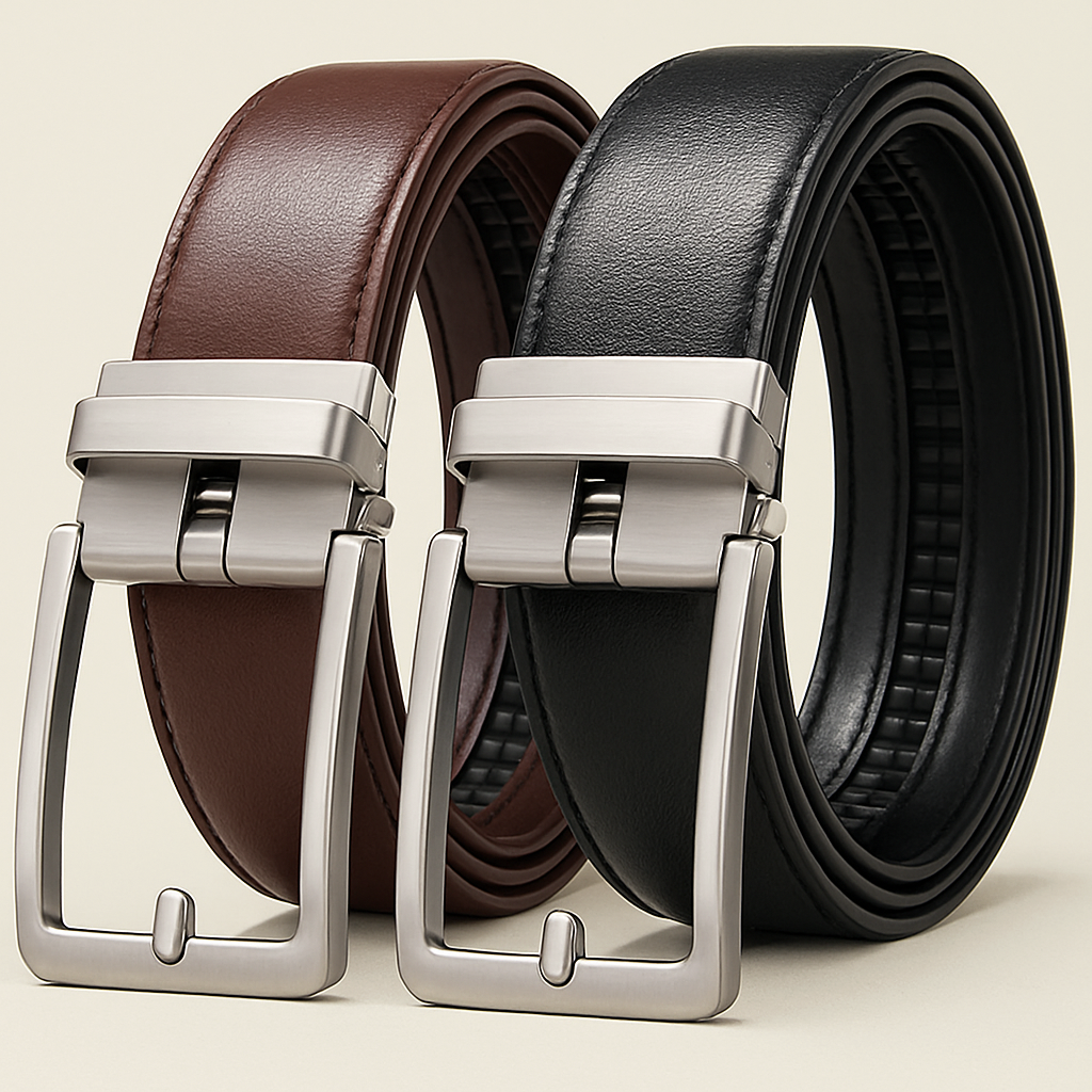 Classic Genuine Grain Leather Belt