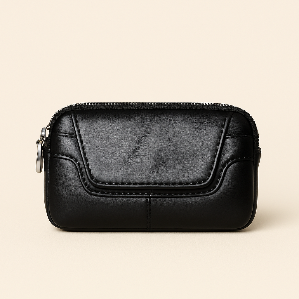 Essential Genuine Leather Belt Waist Bag