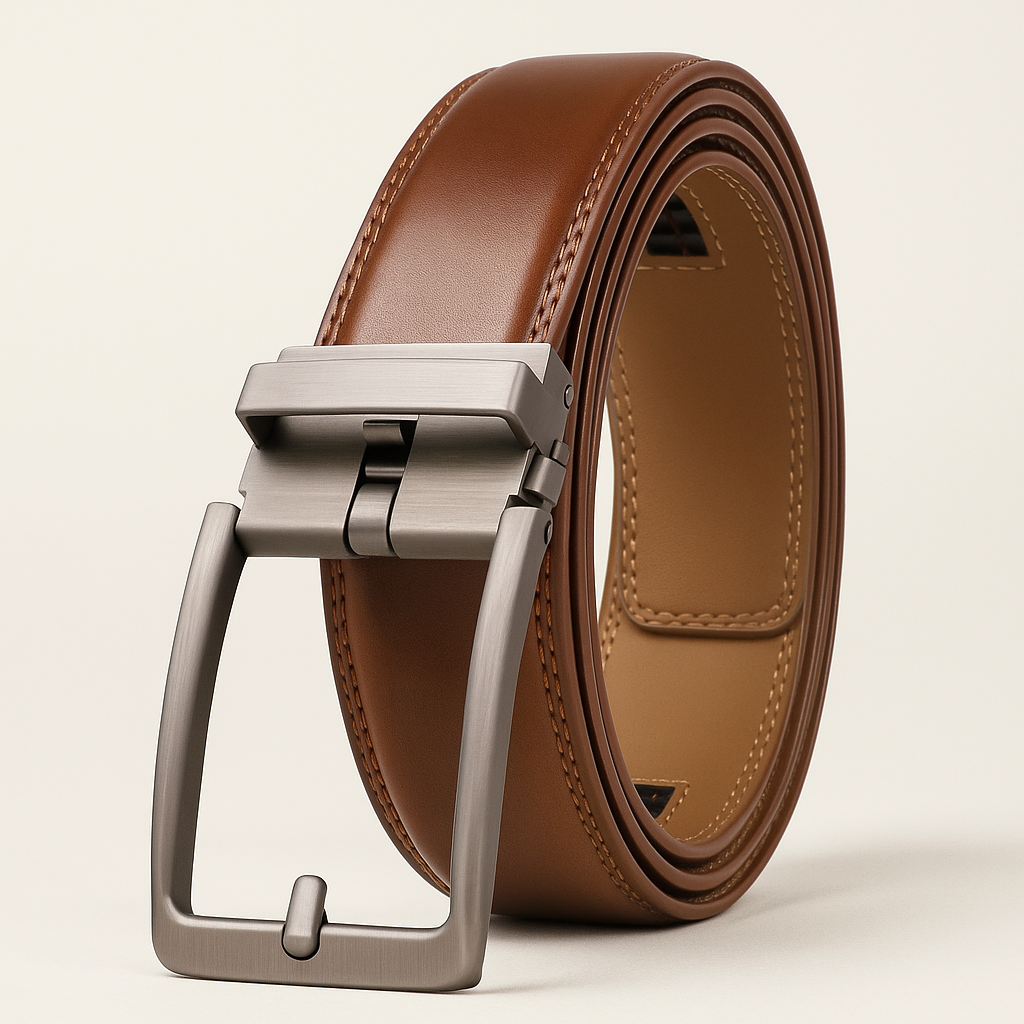 Classic Genuine Smooth Leather Belt