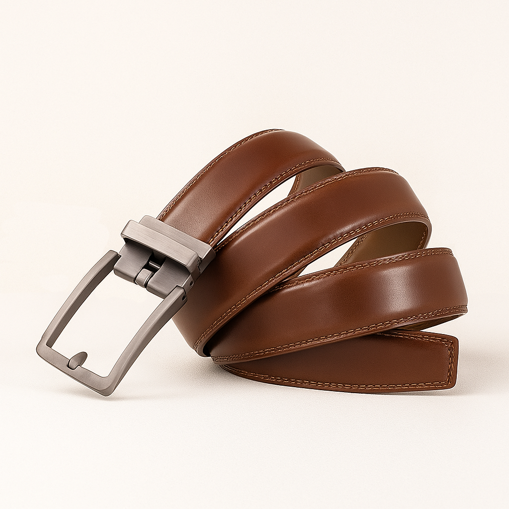 Classic Genuine Smooth Leather Belt