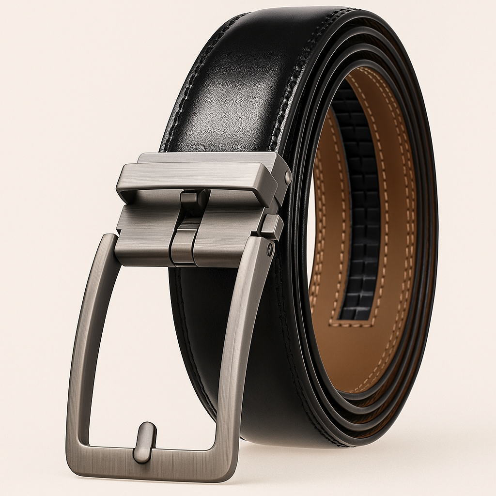 Classic Genuine Smooth Leather Belt