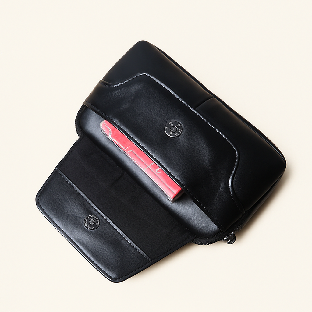 Essential Genuine Leather Belt Waist Bag