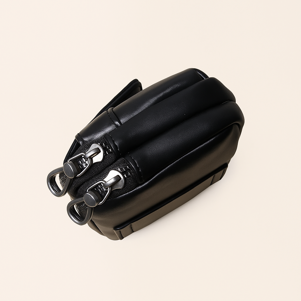 Essential Genuine Leather Belt Waist Bag