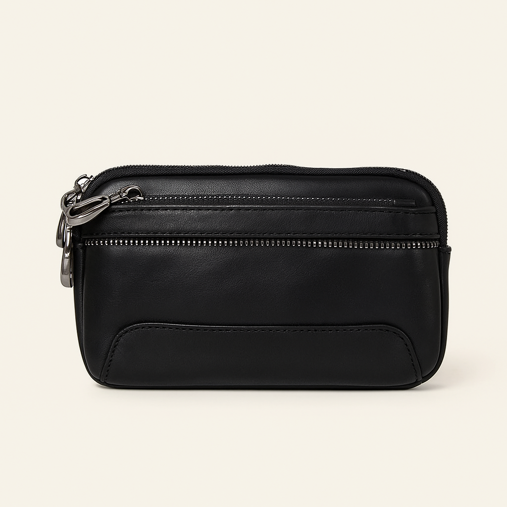 Classic Genuine Leather Belt Waist Bag