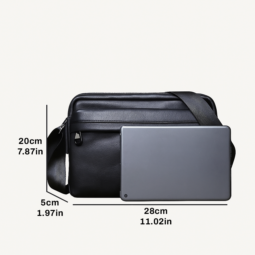 Genuine Leather Shoulder Satchel Bag