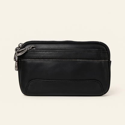 Classic Genuine Leather Belt Waist Bag